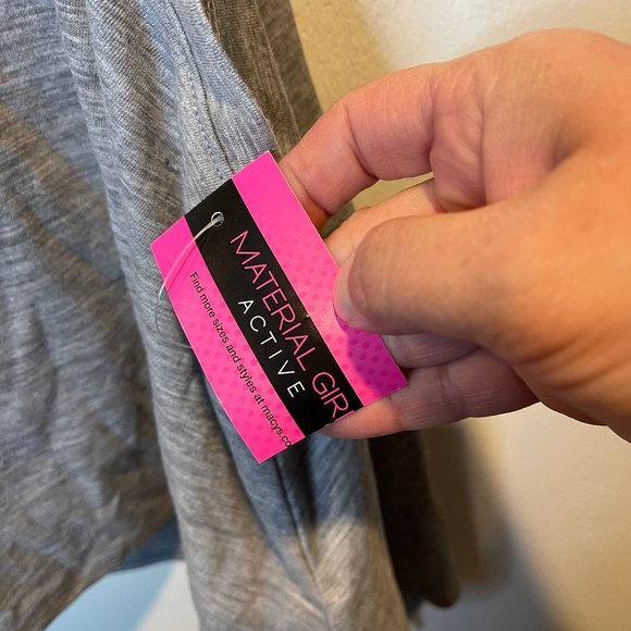 Material Girl "Own It" Tank Top Girls Size XL - Picture 4 of 5